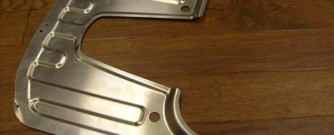 Aluminium pressing and stamping metalwork