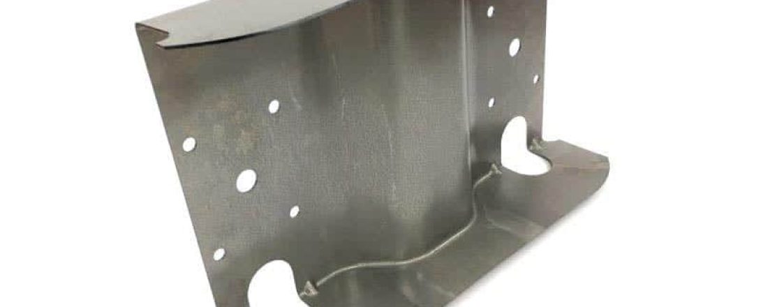 Deep drawn pressing and stamping metalwork